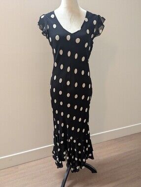 Lola Black and Ivory Dress 8